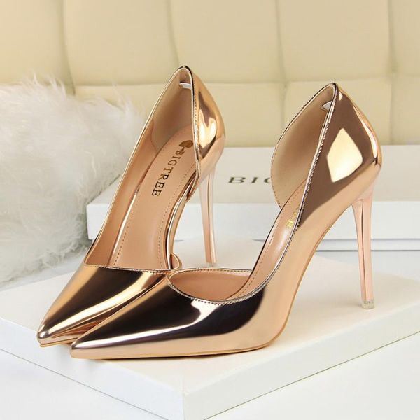 dress shoes fashion high heels simple stiletto metal heel shallow mouth pointed side hollow wedding ladies women, Black
dress shoes fashion high heels simple stiletto metal heel shallow mouth pointed side hollow wedding ladies women, Black