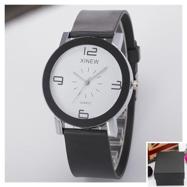 wristwatches 1pc / lot brand watches mens fashion rubber band quartz male simple casual gifts watch relogios masculinos, Slivery;brown
wristwatches 1pc / lot brand watches mens fashion rubber band quartz male simple casual gifts watch relogios masculinos, Slivery;brown