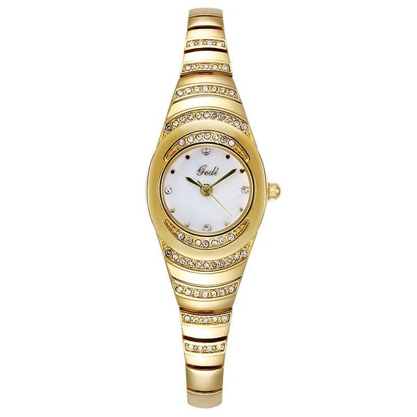 wristwatches fashion business women brand watch gold stainless steel luxury golden crystal small band mini elegant ladies wrist, Slivery;brown
wristwatches fashion business women brand watch gold stainless steel luxury golden crystal small band mini elegant ladies wrist, Slivery;brown