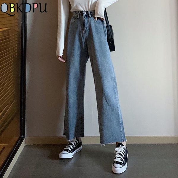 women's jeans women tassel vintage high waist button zipper denim pants korean harajuku all-match simple solid basic straight, Blue
women's jeans women tassel vintage high waist button zipper denim pants korean harajuku all-match simple solid basic straight, Blue