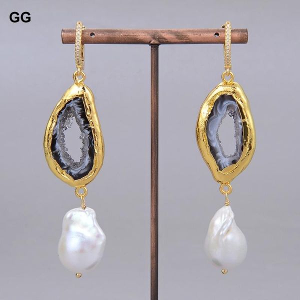 hoop & huggie guaiguai jewelry natural freshwater cultured white keshi pearl gold plated quartz agates cz hook earrings vintage for women, Golden;silver
hoop & huggie guaiguai jewelry natural freshwater cultured white keshi pearl gold plated quartz agates cz hook earrings vintage for women, Golden;silver