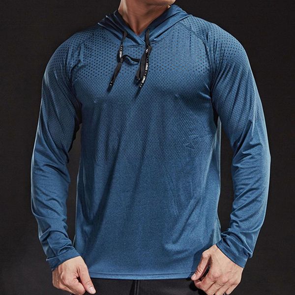 running jerseys autumn winter thick shirt man men long sleeve hooded gym t fitness training t-shirt quick dry breathable sports, Black;blue
running jerseys autumn winter thick shirt man men long sleeve hooded gym t fitness training t-shirt quick dry breathable sports, Black;blue