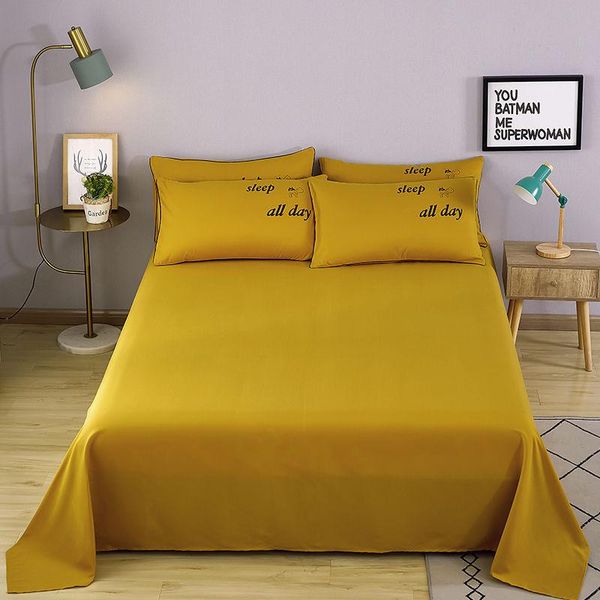 sheets & sets yellow solid brushed bed sheet single piece/bed + case 3pcs double four seasons general
sheets & sets yellow solid brushed bed sheet single piece/bed + case 3pcs double four seasons general