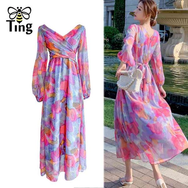 summer boho street casual floral print tie dye dress chiffon up v neck loose vestidos holiday frocks for women 210513, Black;gray
summer boho street casual floral print tie dye dress chiffon up v neck loose vestidos holiday frocks for women 210513, Black;gray