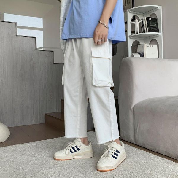 men's pants hzirip black trousers spring and autumn 2021 loose all-match straight solid double pockets casual cargo
men's pants hzirip black trousers spring and autumn 2021 loose all-match straight solid double pockets casual cargo