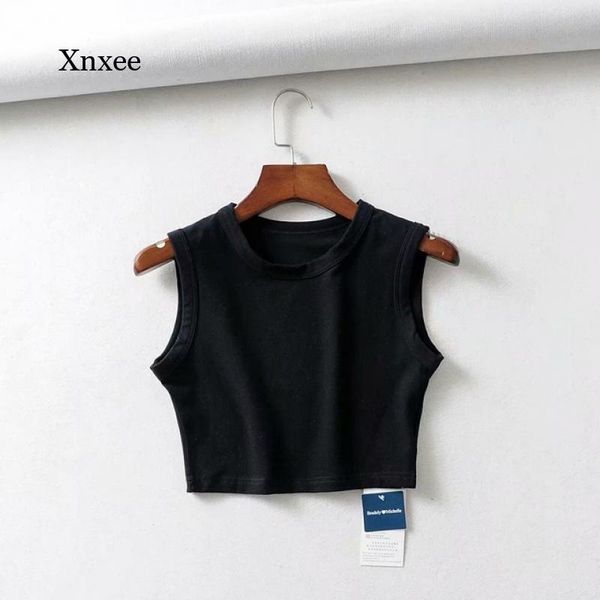 women's tanks & camis 2021 summer retro white nine-point blouse women black punk vest korean streetwear cropped sleeveless top
women's tanks & camis 2021 summer retro white nine-point blouse women black punk vest korean streetwear cropped sleeveless top