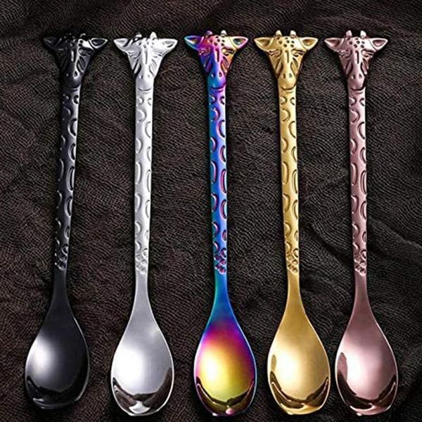 spoons forks spoon tableware colorful cartoon giraffe set teaspoon coffee server dessert flatware for home office el
spoons forks spoon tableware colorful cartoon giraffe set teaspoon coffee server dessert flatware for home office el
