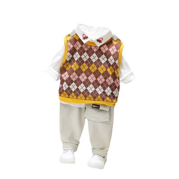 clothing sets spring autumn children fashion clothes baby boys girls plaid vest shirt pants 3pcs/sets kids infant cotton casual tracksuit, White
clothing sets spring autumn children fashion clothes baby boys girls plaid vest shirt pants 3pcs/sets kids infant cotton casual tracksuit, White
