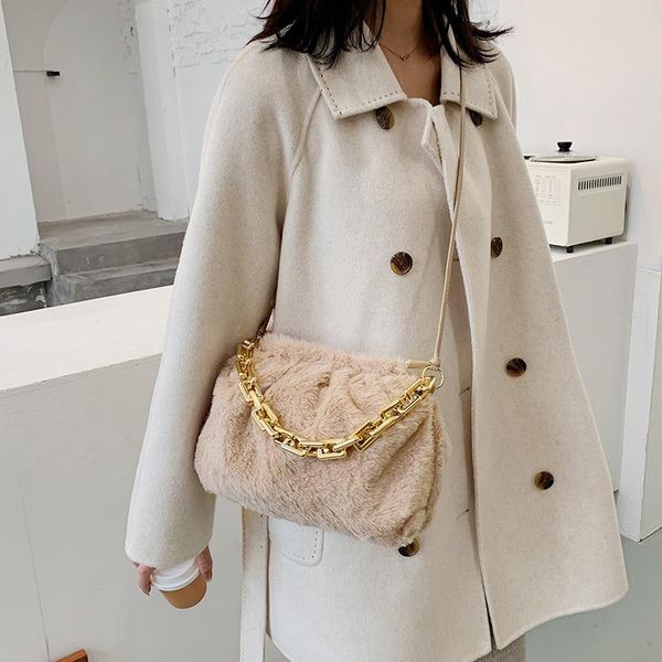 bag for women cloud plush metal chain single shoulder armpit messenger purses luxury handbags tote bags
bag for women cloud plush metal chain single shoulder armpit messenger purses luxury handbags tote bags