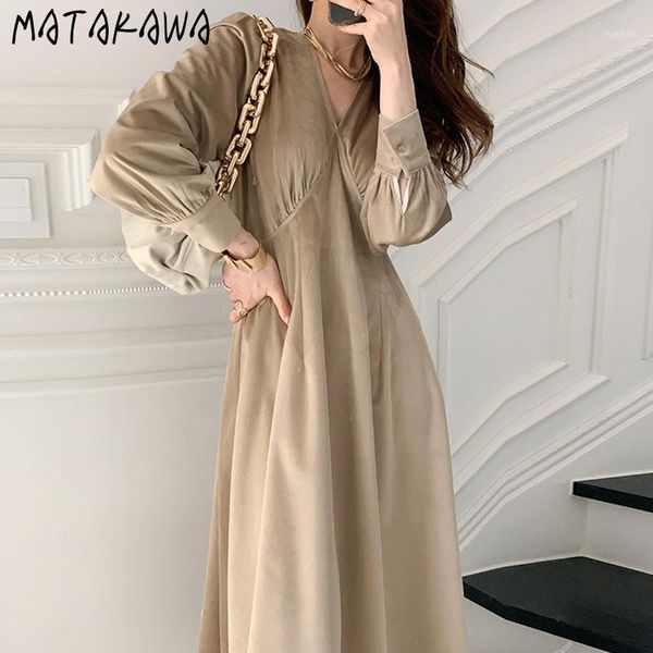 pleated luster lantern sleeve velvet dresses korean chic elegant v-neck woman dress female a-line vestidos casual, Black;gray
pleated luster lantern sleeve velvet dresses korean chic elegant v-neck woman dress female a-line vestidos casual, Black;gray