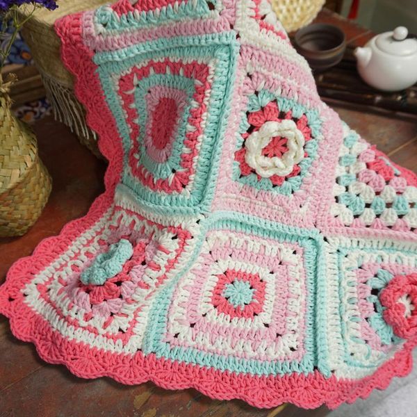 blankets acrylic pink hand hook manual vintage style crochet sofa blanket home furnishing decoration 50x50cm
blankets acrylic pink hand hook manual vintage style crochet sofa blanket home furnishing decoration 50x50cm