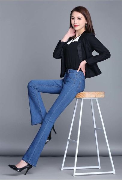 embroidered micro flare women's high waist elastic slim fit wide leg pants thin, Blue
embroidered micro flare women's high waist elastic slim fit wide leg pants thin, Blue