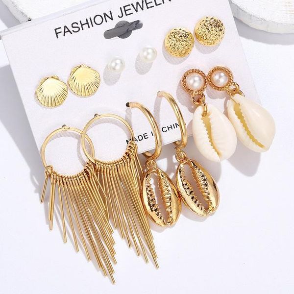 dangle & chandelier trendy long tassel earrings sets seashell heart star simulated pearl crystal drop fashion fringe brincos, Silver
dangle & chandelier trendy long tassel earrings sets seashell heart star simulated pearl crystal drop fashion fringe brincos, Silver