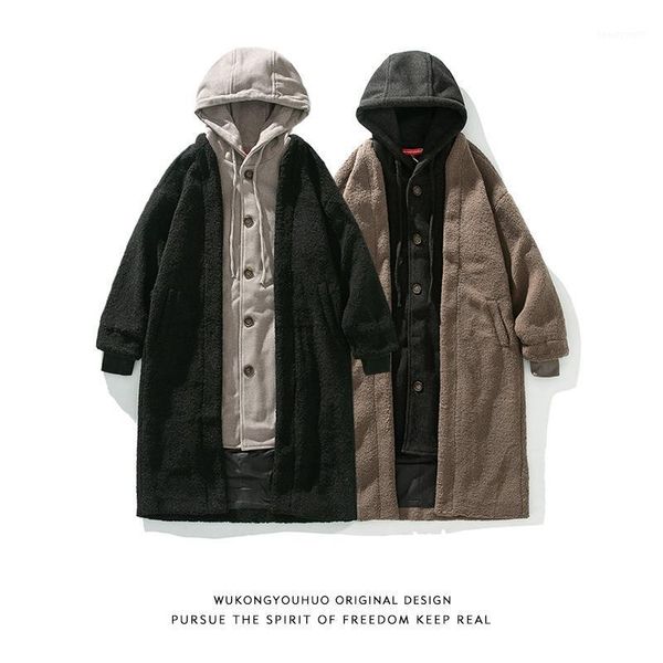 casual trench overcoat coat jacket windbreaker streetwear winter abrigos de hombre mens clothing ab50fy men's coats, Tan;black
casual trench overcoat coat jacket windbreaker streetwear winter abrigos de hombre mens clothing ab50fy men's coats, Tan;black