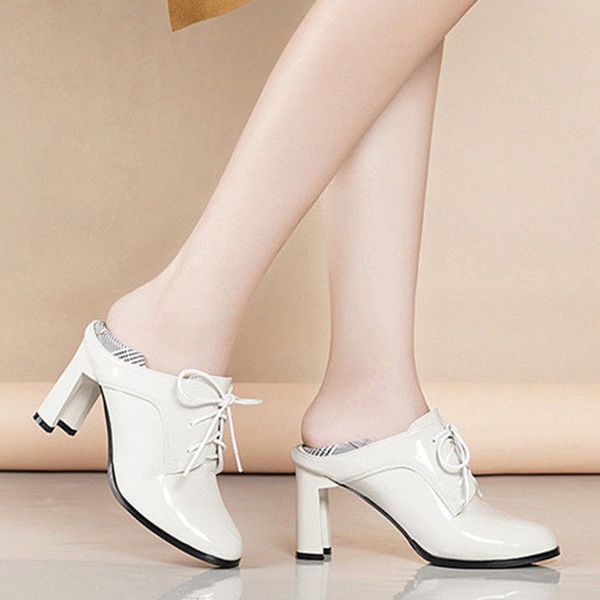 new autumn shoes woman high heels women pumps korea style work shoe round toe female footware slip on slides fashion beige, Black
new autumn shoes woman high heels women pumps korea style work shoe round toe female footware slip on slides fashion beige, Black