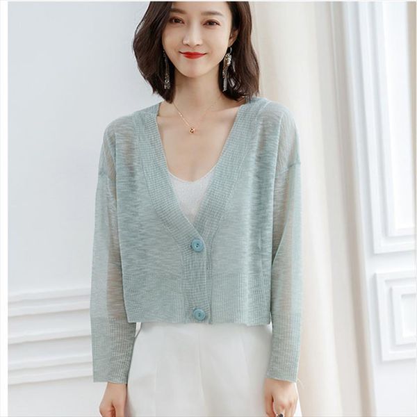 women summer transparent cardigans outwear womens sweaters casual plus size lng sleeve knitwear open stitch with button thin, White;black
women summer transparent cardigans outwear womens sweaters casual plus size lng sleeve knitwear open stitch with button thin, White;black