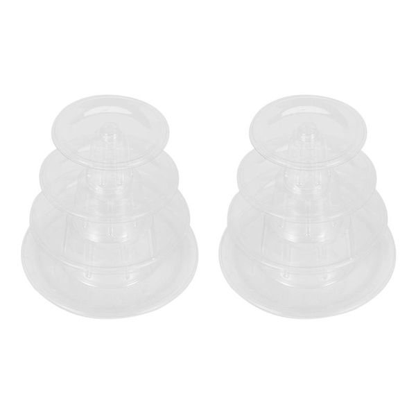 jewelry pouches, bags 2x 4 tiers round macaron tower stand cake display rack for wedding birthday decor, Pink;blue
jewelry pouches, bags 2x 4 tiers round macaron tower stand cake display rack for wedding birthday decor, Pink;blue