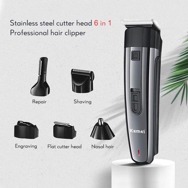 hair clippers 6 in 1 cordless clipper kit low noise electric trimmer multifunctional personal care tools easy to use cutting machine 45
hair clippers 6 in 1 cordless clipper kit low noise electric trimmer multifunctional personal care tools easy to use cutting machine 45