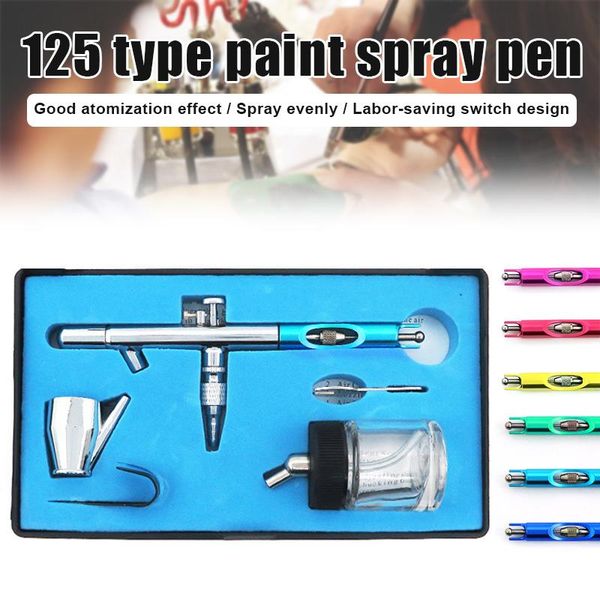 professional spray guns 0.35mm airbrush kit multi purpose coloring siphon feed adjustable for art paint tattoo diy furniture repair
professional spray guns 0.35mm airbrush kit multi purpose coloring siphon feed adjustable for art paint tattoo diy furniture repair