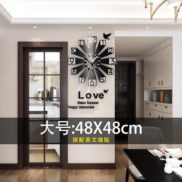 wall clocks large nordic silent clock modern design black creative children living room wandklok home decoration
wall clocks large nordic silent clock modern design black creative children living room wandklok home decoration