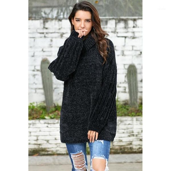 women's sweaters turtleneck sweater winter clothes loose pullovers female long-sleeved rib knit solid color lady fashion casual, White;black
women's sweaters turtleneck sweater winter clothes loose pullovers female long-sleeved rib knit solid color lady fashion casual, White;black