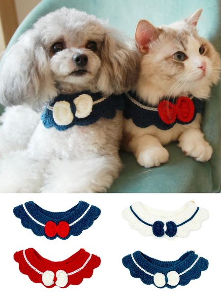 cat collars & leads hand-knitted yarn crochet collar bowknot bib british cute dog accessories teddy short
cat collars & leads hand-knitted yarn crochet collar bowknot bib british cute dog accessories teddy short