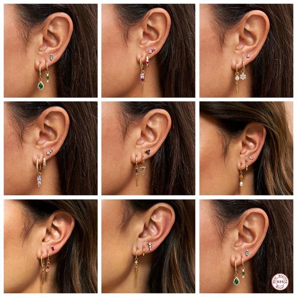 stud boako 3pcs colorful zircon 925 sterling silver earrings for women gold piercing girls jewelry bijoux femme brincos, Golden;silver
stud boako 3pcs colorful zircon 925 sterling silver earrings for women gold piercing girls jewelry bijoux femme brincos, Golden;silver