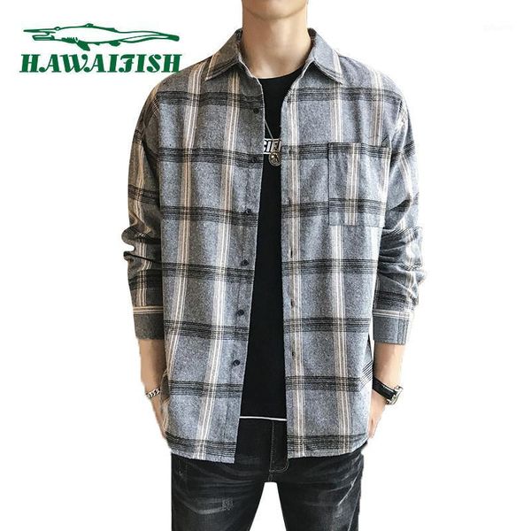 spring and autumn plaid shirt korean youth men's cotton casual long-sleeved shirts, White;black
spring and autumn plaid shirt korean youth men's cotton casual long-sleeved shirts, White;black