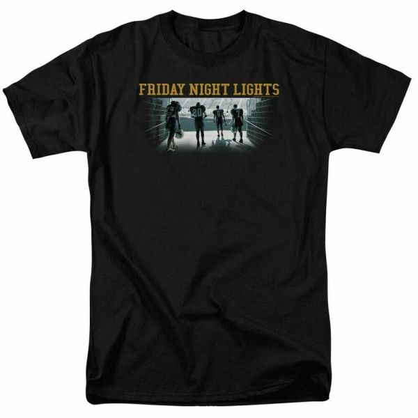 Friday Night Lights Game Time Logo T Shirt Mens Licensed Classic TV Show Black, White;black
Friday Night Lights Game Time Logo T Shirt Mens Licensed Classic TV Show Black, White;black