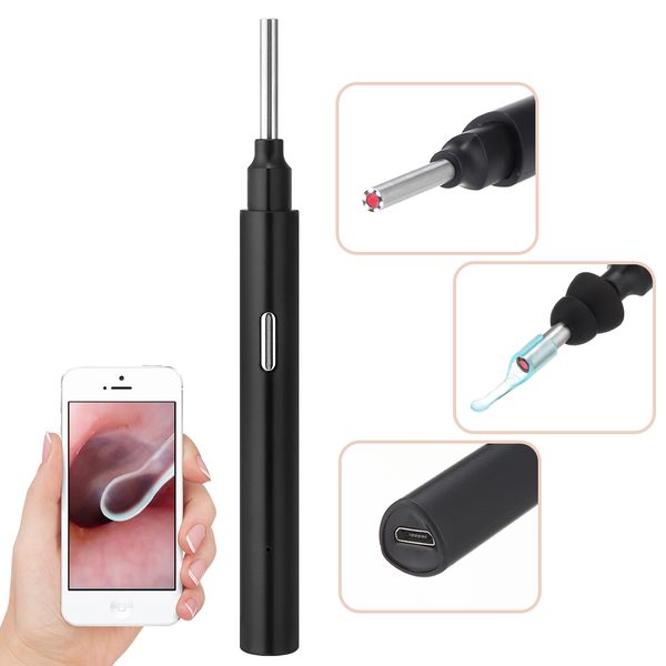 wifi otoscope 3.9mm ear cleaning endoscope visual wireless ear inspection camera 5-axis app contral earwax removal tool for kids
wifi otoscope 3.9mm ear cleaning endoscope visual wireless ear inspection camera 5-axis app contral earwax removal tool for kids