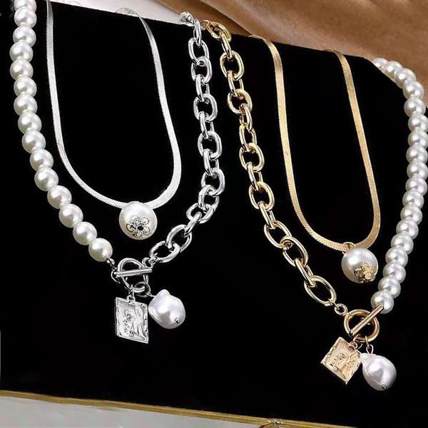 pendant necklaces gotharound the neck2 layer pearl retro baroque geometric necklace for womennecklace female two-piece jewelry gift, Silver
pendant necklaces gotharound the neck2 layer pearl retro baroque geometric necklace for womennecklace female two-piece jewelry gift, Silver