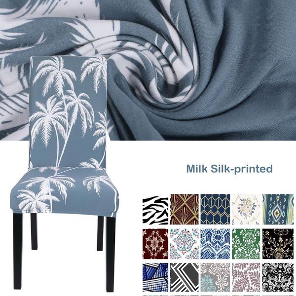 chair covers 6pcs cover simple home milk silk-printed high elastic spandex kitchen dining
chair covers 6pcs cover simple home milk silk-printed high elastic spandex kitchen dining