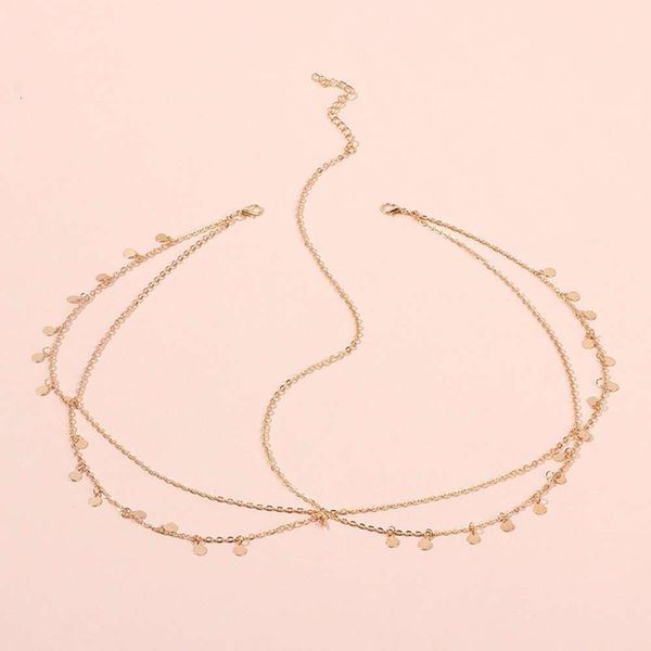hair accessories in bohemian small bright film head chain national style fashion temperament hair band, Silver
hair accessories in bohemian small bright film head chain national style fashion temperament hair band, Silver
