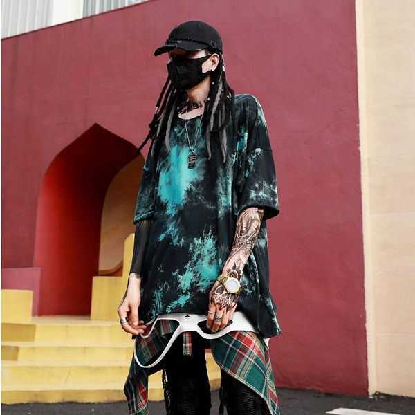 men's t-shirts summer cotton short-sleeved t-shirt fashion retro casual t shirt men streetwear loose hip-hop oversize tie-dye tshirt me, White;black
men's t-shirts summer cotton short-sleeved t-shirt fashion retro casual t shirt men streetwear loose hip-hop oversize tie-dye tshirt me, White;black