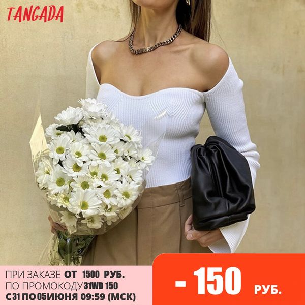 tangada fall 2021 women slim sweater cashmere square collar knitted pullover sweater jumper sp03, Black
tangada fall 2021 women slim sweater cashmere square collar knitted pullover sweater jumper sp03, Black