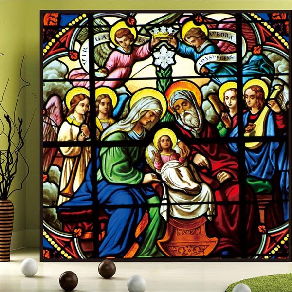 window stickers cuatomized size film static cling window-privacy-protection thermal-insulation jesus christian stained 40cmx100cm
window stickers cuatomized size film static cling window-privacy-protection thermal-insulation jesus christian stained 40cmx100cm