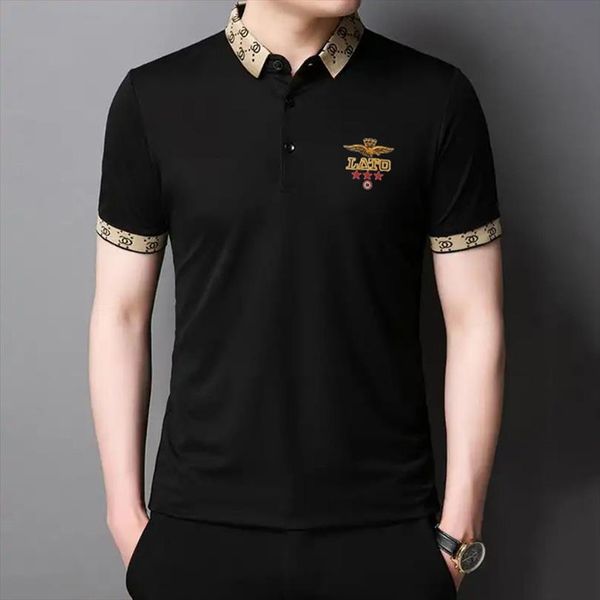 fashion embroidery solid color shirts mens polos business casual blouse white tee clothing summer short sleeve shirt, White;black
fashion embroidery solid color shirts mens polos business casual blouse white tee clothing summer short sleeve shirt, White;black