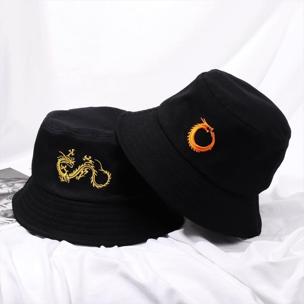 1pc dragon pattern bucket hats soft embroidery fisherman cap cartoon punk sun hat outdoor leisure vacation accessoies, Blue;gray
1pc dragon pattern bucket hats soft embroidery fisherman cap cartoon punk sun hat outdoor leisure vacation accessoies, Blue;gray