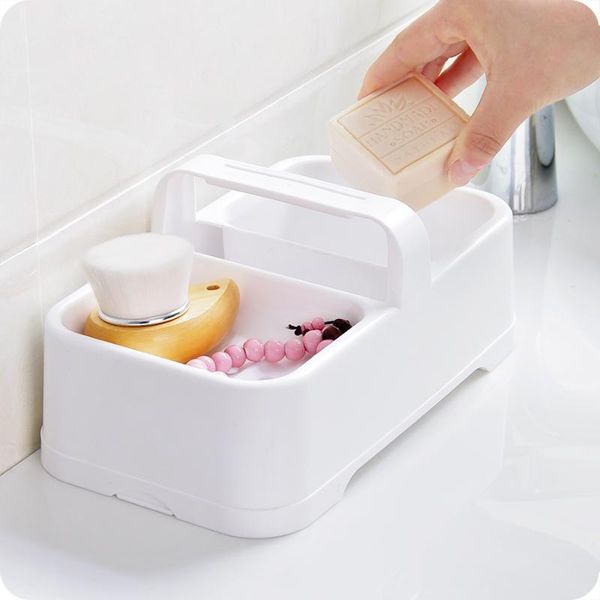 soap dishes portable double grid dish storage rack soapbox tray makeup organzer jewelry case bathroom accessories
soap dishes portable double grid dish storage rack soapbox tray makeup organzer jewelry case bathroom accessories