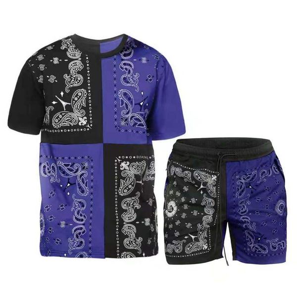 personalized pattern design men's casual suits, short-sleeved trousers, comfortable and cool, fashionable fit, daily outing, street sty, Gray 
personalized pattern design men's casual suits, short-sleeved trousers, comfortable and cool, fashionable fit, daily outing, street sty, Gray