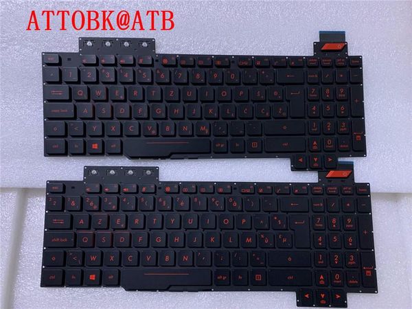 slovenian/belgian/swiss lapkeyboard for asus rog fx63 fx503 fx63vd fx63ve fx503vd zx63v with backlight replacement keyboards
slovenian/belgian/swiss lapkeyboard for asus rog fx63 fx503 fx63vd fx63ve fx503vd zx63v with backlight replacement keyboards