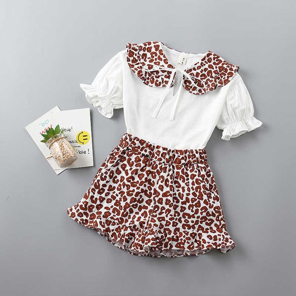 2-7 years girl clothing sets summer fashion pattern solid kid children shirt+skirt 2pcs 210615, White
2-7 years girl clothing sets summer fashion pattern solid kid children shirt+skirt 2pcs 210615, White