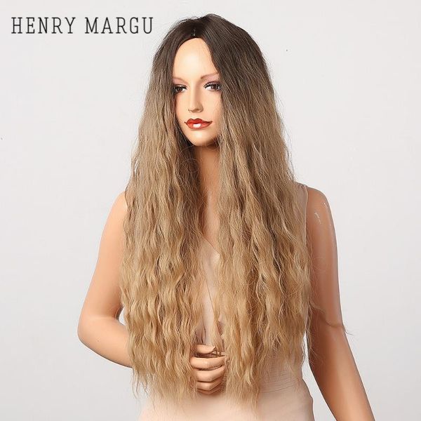 synthetic wigs henry margu brown ombre color wave hairstyle for women long curly hair high temperature fiber natural, Black
synthetic wigs henry margu brown ombre color wave hairstyle for women long curly hair high temperature fiber natural, Black