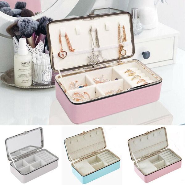 bathroom storage & organization jewelry small organizer display travel case box portable pu leather necklace earrings
bathroom storage & organization jewelry small organizer display travel case box portable pu leather necklace earrings