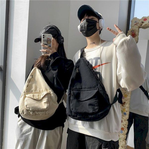 waist bags japanese washed canvas bag female messenger large-capacity backpack student simple and versatile
waist bags japanese washed canvas bag female messenger large-capacity backpack student simple and versatile