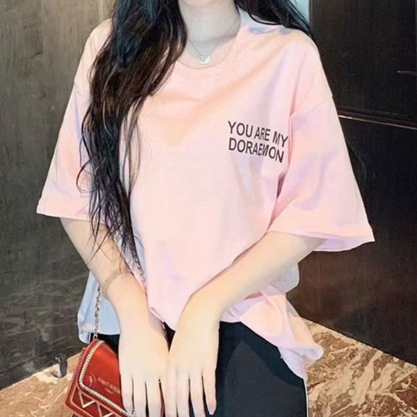 t-shirt 2021 summer new short sleeve women's casual loose round neck cartoon print t-shirt, White
t-shirt 2021 summer new short sleeve women's casual loose round neck cartoon print t-shirt, White