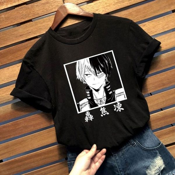 anime my hero academia t-shirt o-neck short sleeve casual woman women's, White
anime my hero academia t-shirt o-neck short sleeve casual woman women's, White