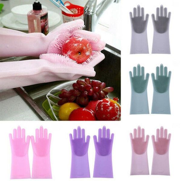 disposable gloves 1 pair magic silicone winter warm cleaning brush scrubber heat resistant dish washing tool
disposable gloves 1 pair magic silicone winter warm cleaning brush scrubber heat resistant dish washing tool