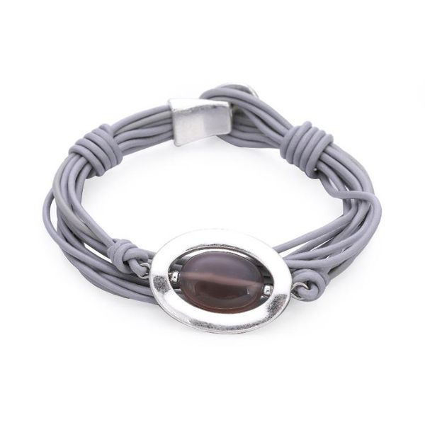 bangle ornapeadia bracelet simple inlaid crystal stone jewelry multi-layer leather fine retro fashion female accessories, Black
bangle ornapeadia bracelet simple inlaid crystal stone jewelry multi-layer leather fine retro fashion female accessories, Black