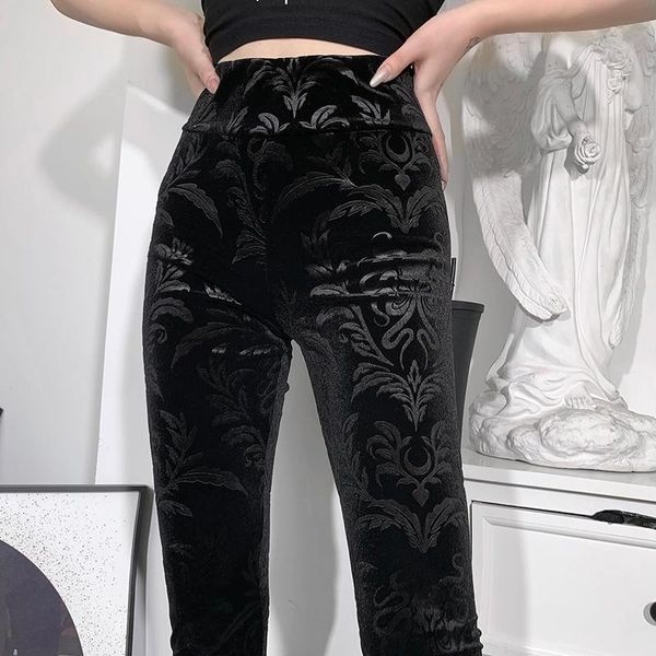 women's pants & capris aiiou women vintage bodycon black gothic slim trousers streetwear highwaist pencil tights female casual skinny, Black;white
women's pants & capris aiiou women vintage bodycon black gothic slim trousers streetwear highwaist pencil tights female casual skinny, Black;white